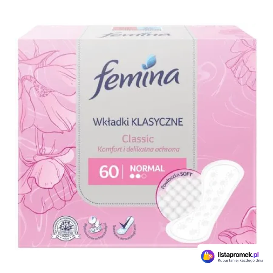 Wkładki higieniczne Femina Classic