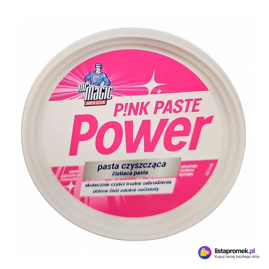 Pasta czyszcząca z gąbką