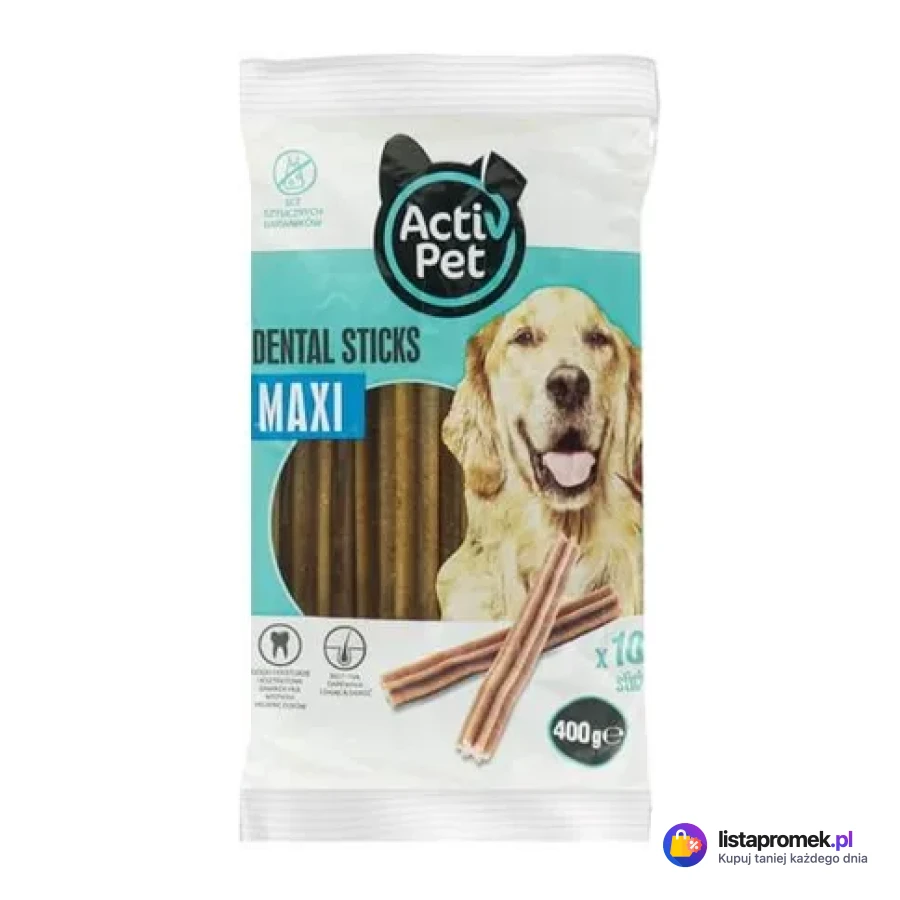 Przysmak dla psa Dental Stick Activ Pet, 400 g, różne rodzaje