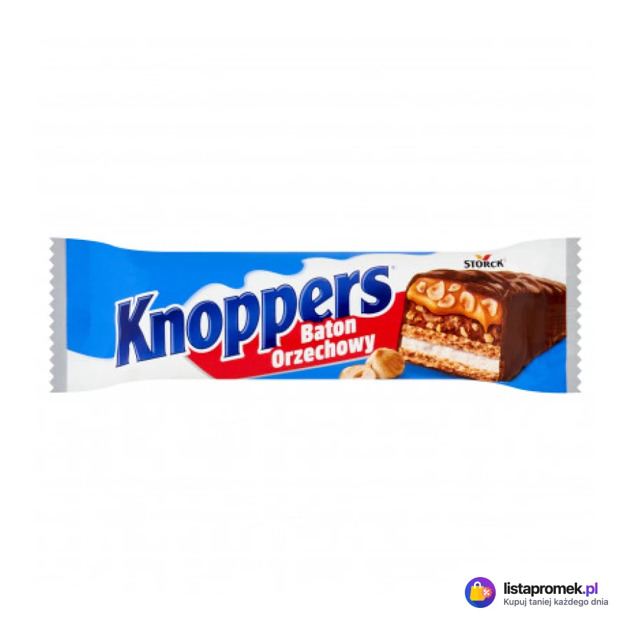 Baton orzechowy Knoppers