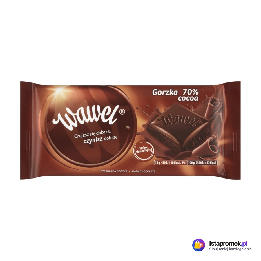 Czekolada gorzka 70% Wawel