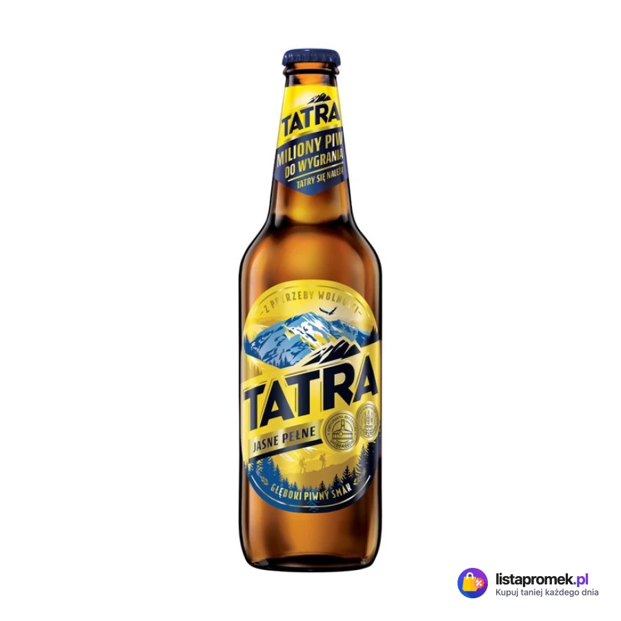 Piwo Tatra Jasne Pełne
