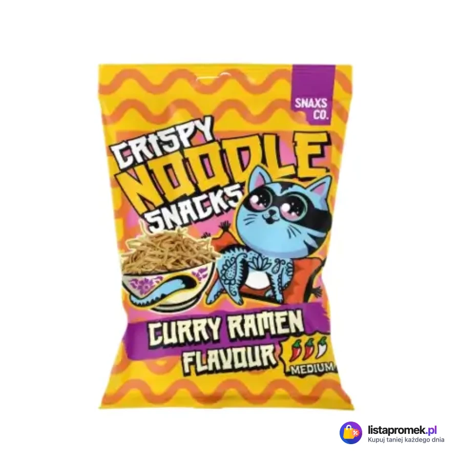 Chipsy Crispy Noodle Snacks, Curry Ramen, Original Ramen