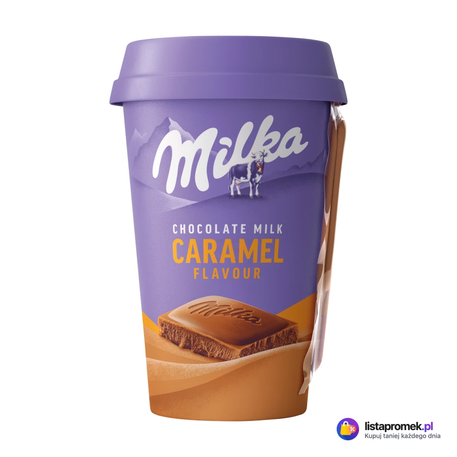 Napój mleczny, caramel, original