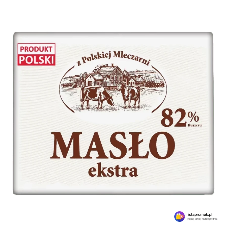 Masło Ekstra z Polskiej Mleczarni