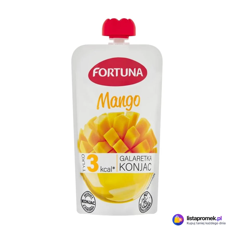 Galaretka Konjac różne rodzaje, mango, malina