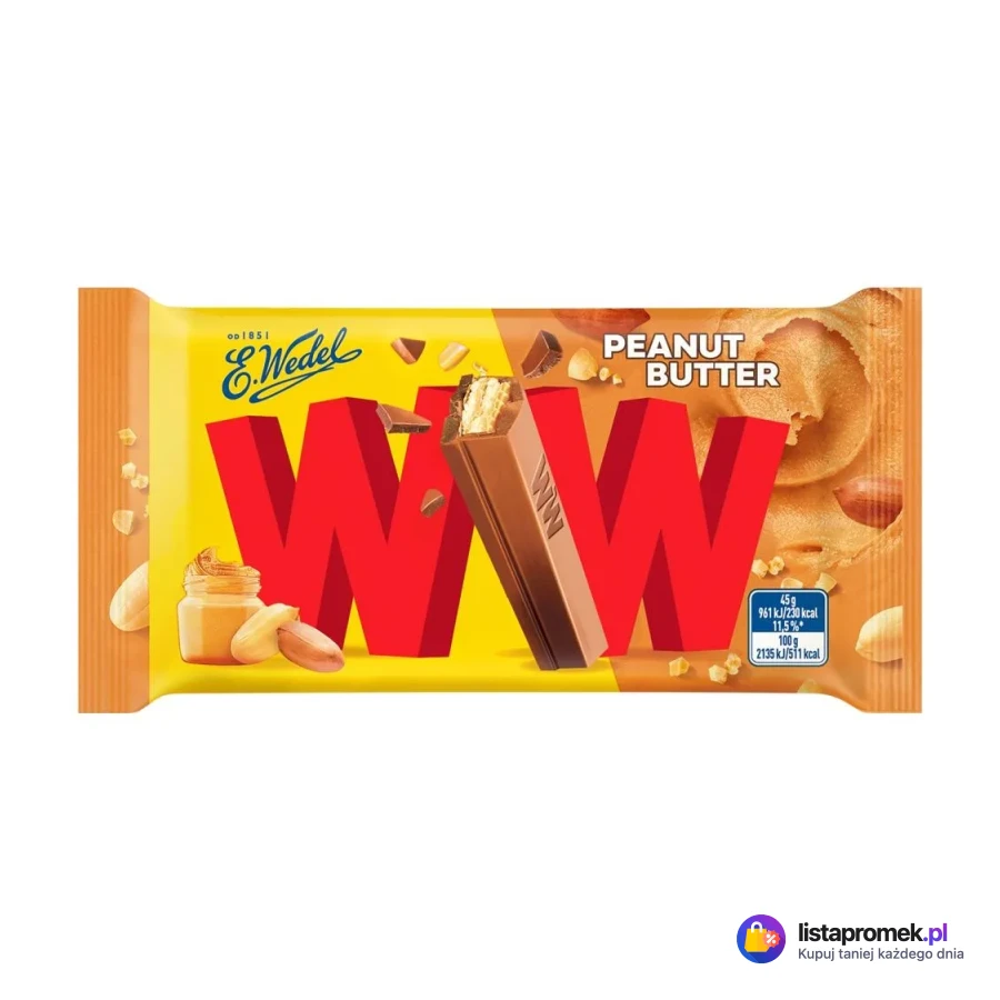 Wafel WW, różne rodzaje