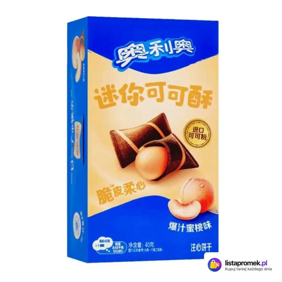 Ciastka Oreo White Peach