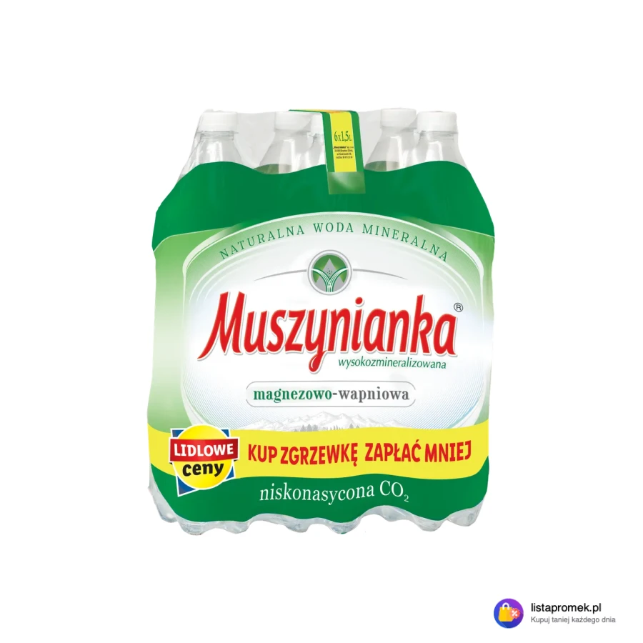 Muszynianka Woda mineralna magnezowo-wapniowa