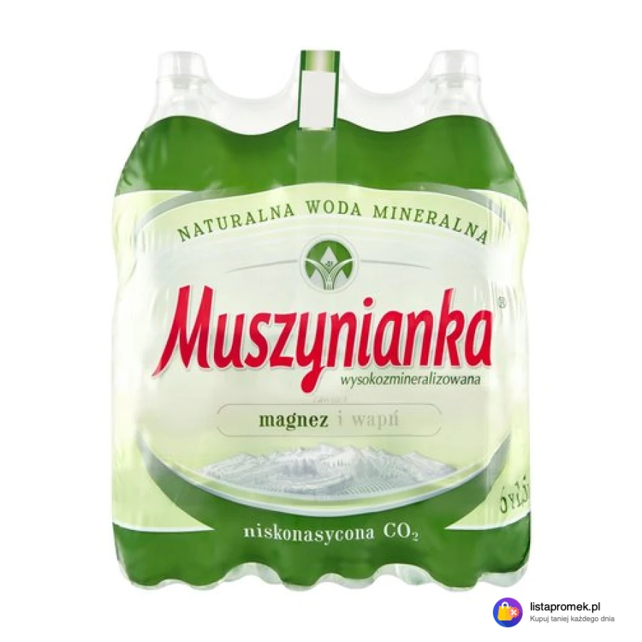 Muszynianka Woda mineralna magnezowo-wapniowa