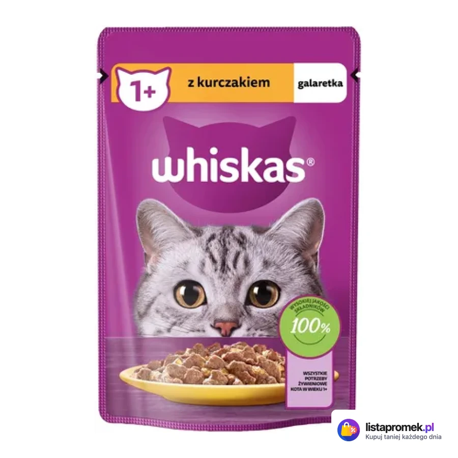 Karma Whiskas, różne rodzaje