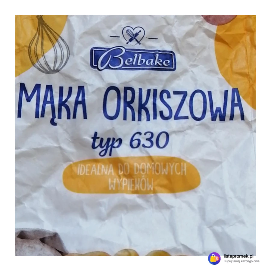Mąka orkiszowa, typ 630 lub pełnoziarnista