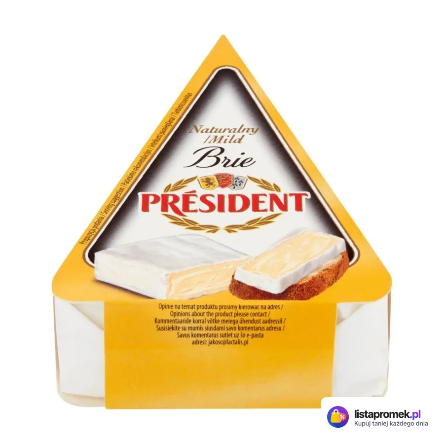 Ser camembert: naturalny, lekki, brie: naturalny